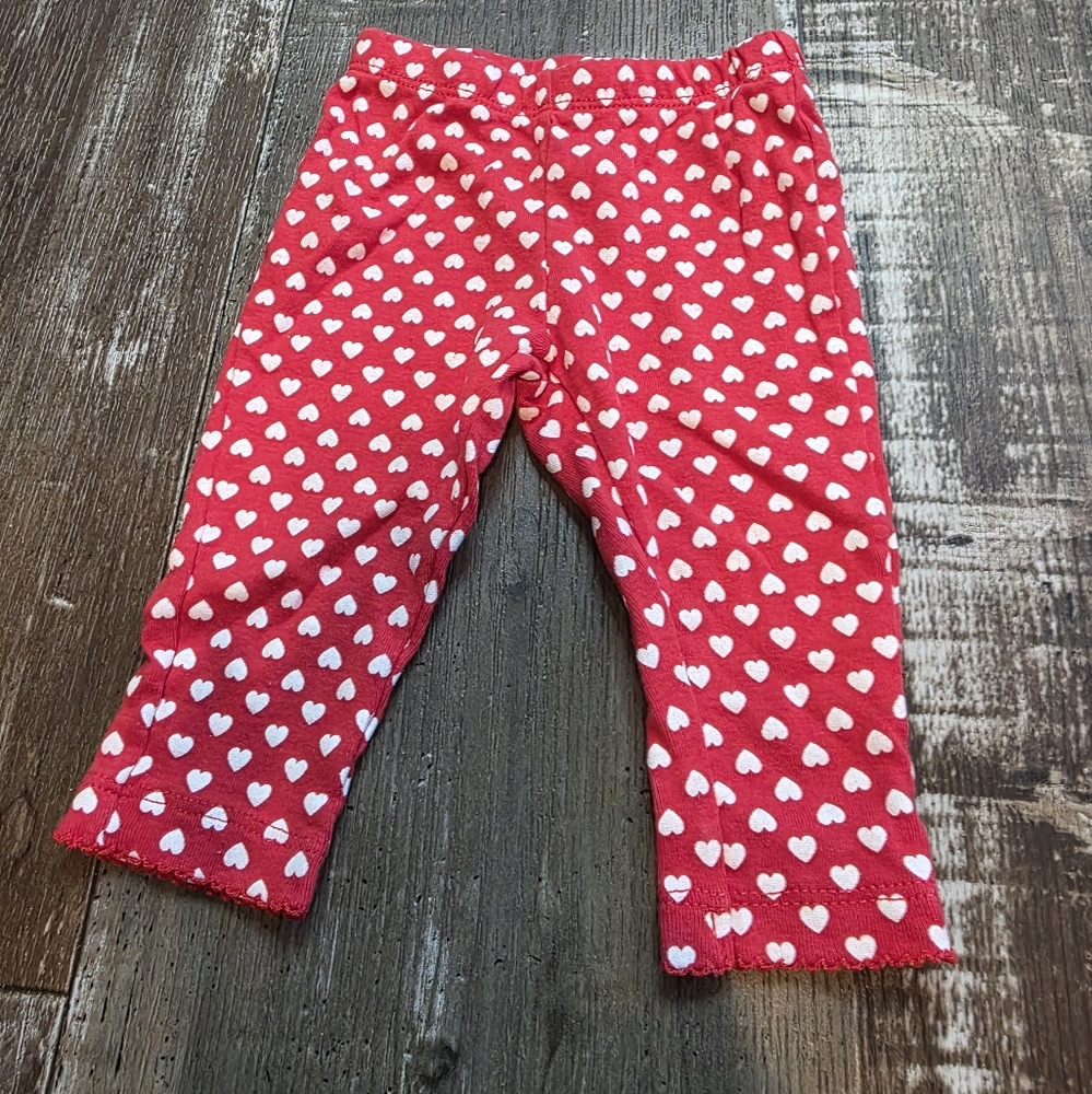 Carter's Red Heart Print Kids Bottoms